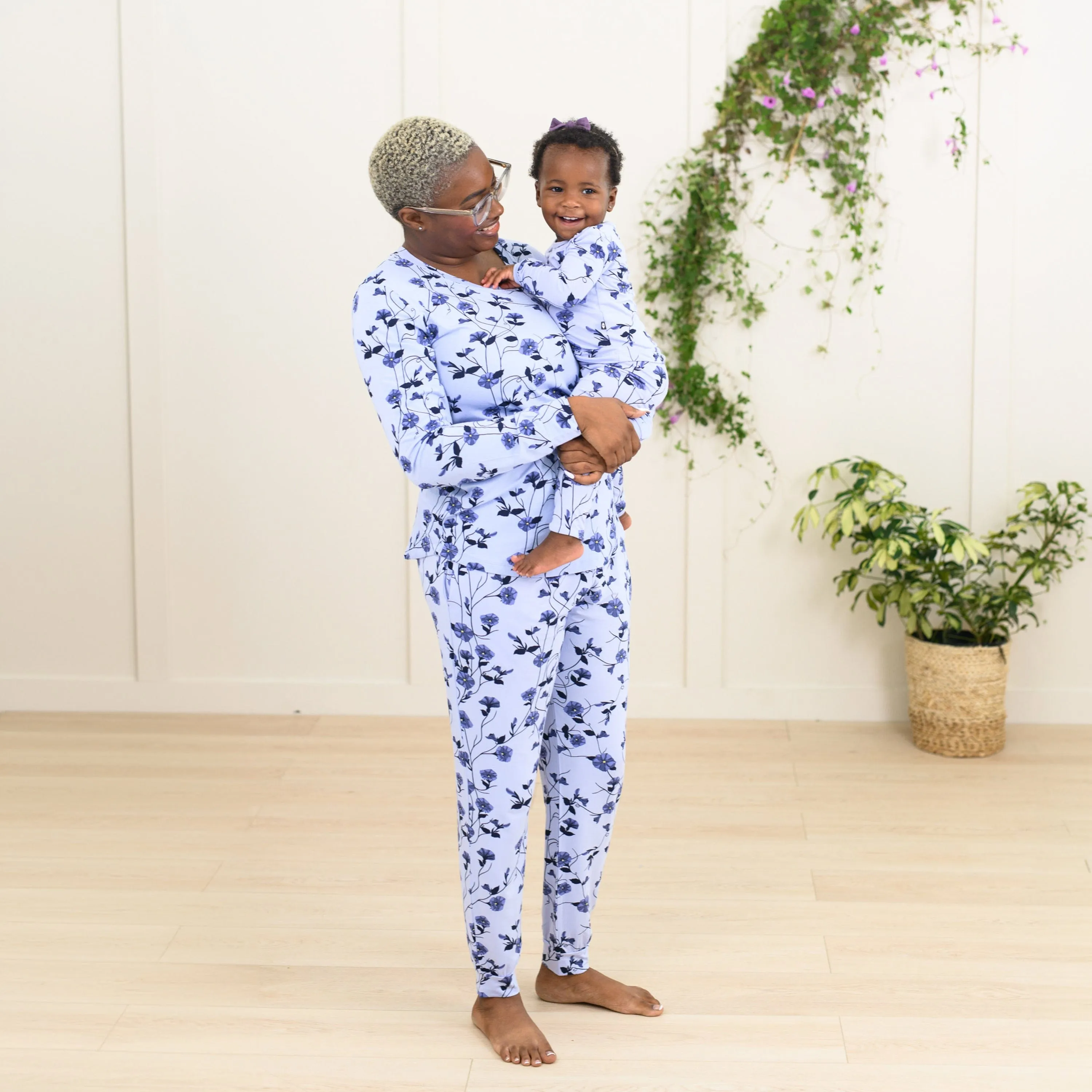 Women's Jogger Pajama Set in Petunia