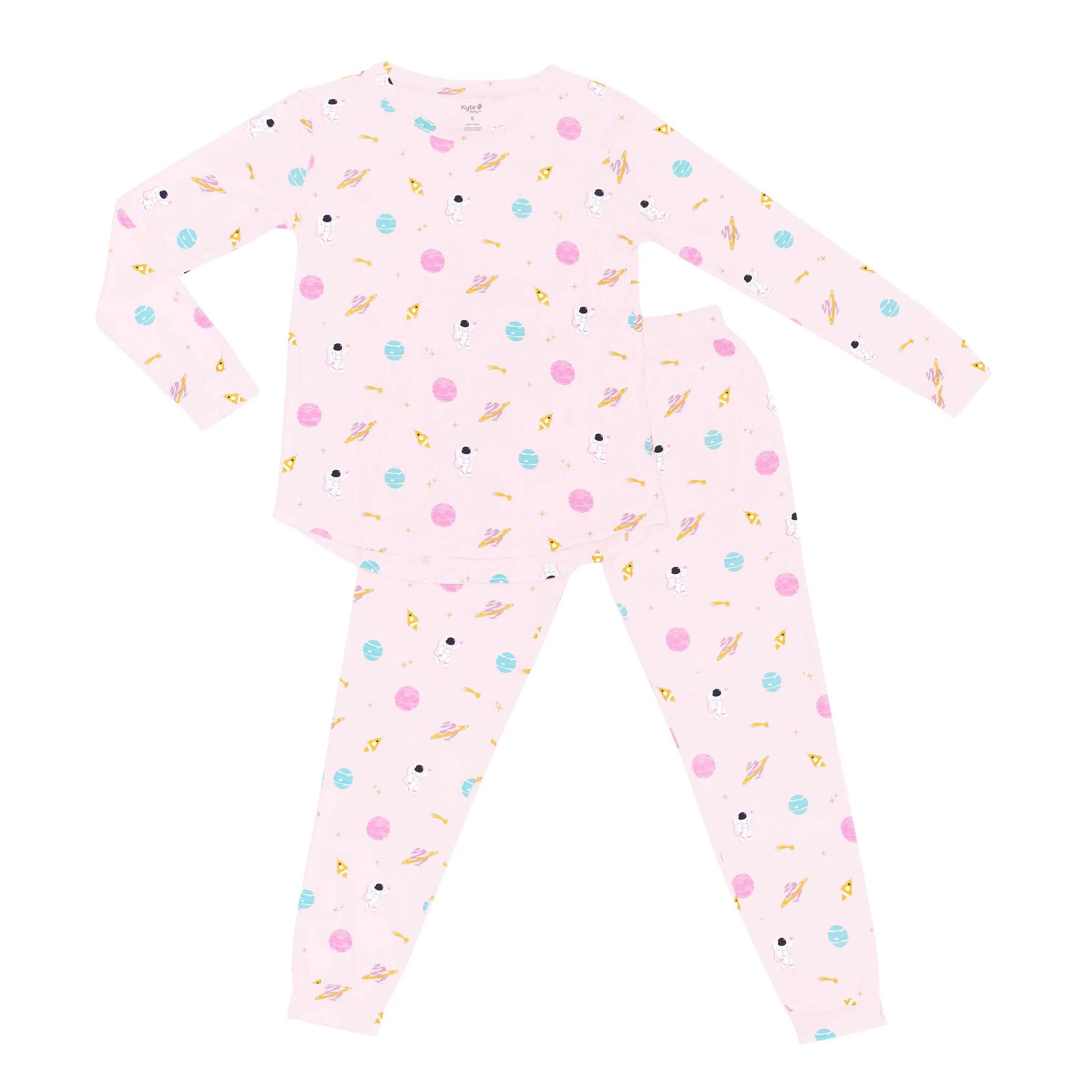 Women's Jogger Pajama Set in Sakura Space