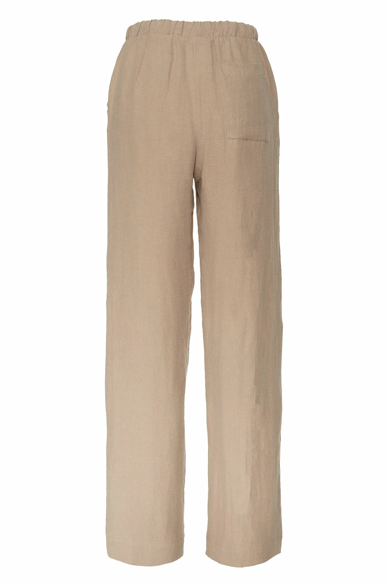 Women's Wide Leg Linen Pant