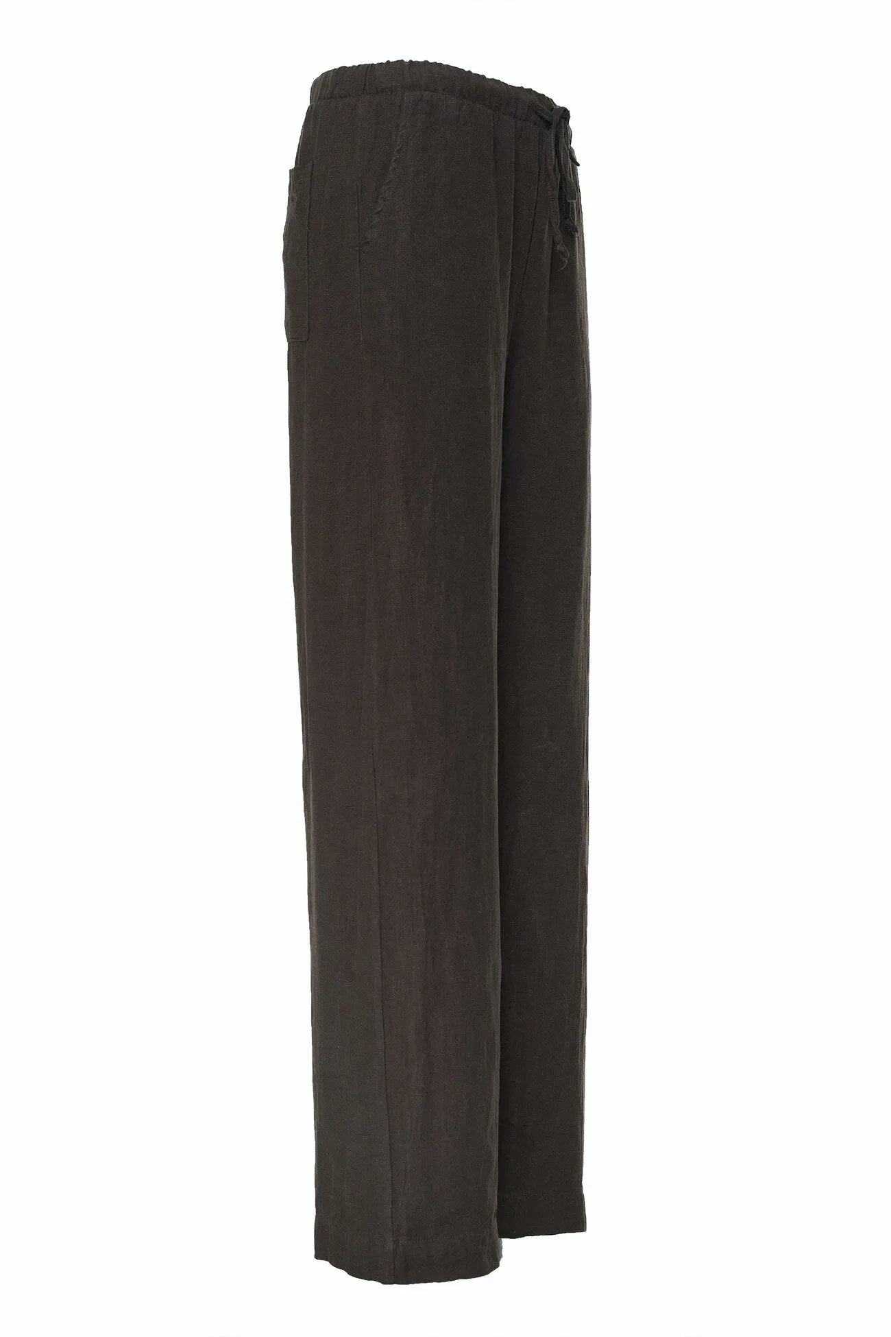 Women's Wide Leg Linen Pant