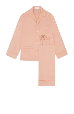 Yves Shell Silk Pajama Set